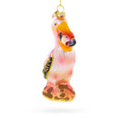 Standing Pelican Glass Christmas Ornament