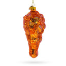 Chicken Drumstick Glass Christmas Ornament