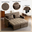 Premium Grade Ultra Chenille Sleeper Sofa With USB Ports