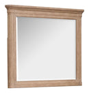 Harmony Heights - Landscape Mirror - Belgium Wheat