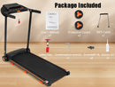 Treadmills for Home, 2.5HP Quiet Folding Treadmill with Heart Rate Sensor,  300lbs Weight Capacity, 7.5MPH, Incline Treadmill With USB Charge Station For Android & Bluetooth Speaker, 6 Shock-Absorbing