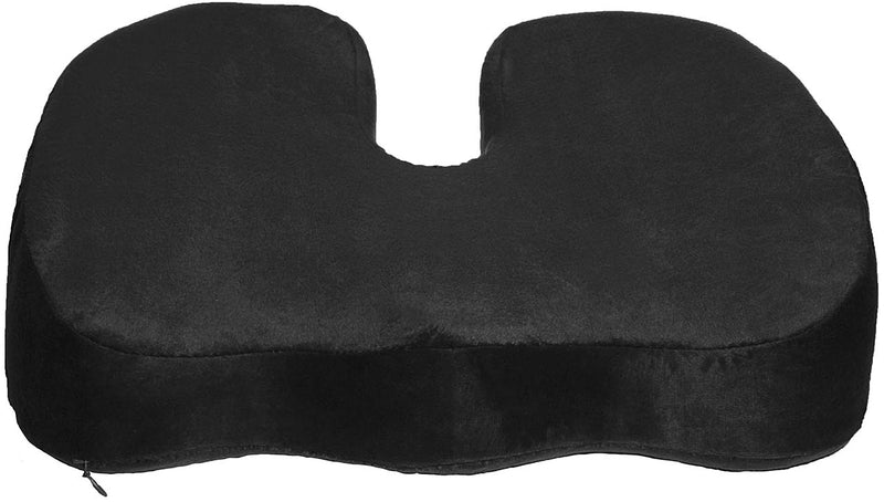 Coccyx Orthopedic Gel Enhanced Comfort Foam - Sciatica Relief - Seat Cushion