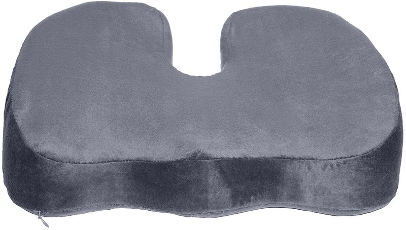 Coccyx Orthopedic Gel Enhanced Comfort Foam - Sciatica Relief - Seat Cushion