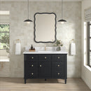 James Martin Lorelai 48" Single Bathroom Vanity, Black Onyx