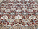 Persian Nain Rug 11x15 – Wool on Silk, Hand-Knotted, Signed Masterpiece