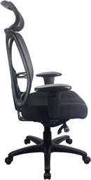 Raynor Black Ergonomic Desk Chair With Lumbar Support