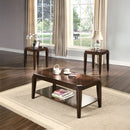 Docila - 3 Piece Coffee & End Set - Walnut