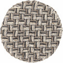 Oberalm Light Gray Ottoman