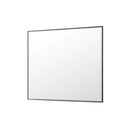 James Martin Rohe 48" Mirror, Matte Black