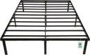 Full Platform Bed Frame With Storage Noiseless Heavy Duty