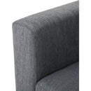 Comfy 3-Seat Sofa with Wooden Legs, Modern Style for Living Room and Study