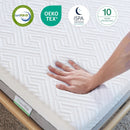 Twin Gel Memory Foam Mattress For Plush Sleep Comfort
