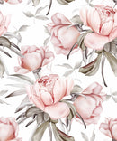 Gently Pink Peonies Wallpaper