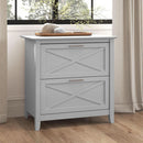 Key West 2 Drawer Lateral File Cabinet In Cape Cod Gray