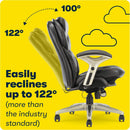 Ergonomic Office Chair Back In Motion Lumbar Support Black