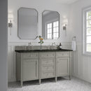 James Martin Brittany 60" Double Bathroom Vanity, Urban Gray