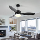 Ceiling Fans Modern with Light, Reversible Motor, and ABS Blades