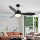 Ceiling Fans Modern with Light, Reversible Motor, and ABS Blades
