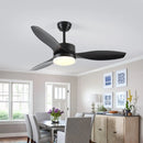 Ceiling Fans Modern with Light, Reversible Motor, and ABS Blades