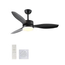 Ceiling Fans Modern with Light, Reversible Motor, and ABS Blades