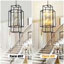 Ceiling Light in Kitchen with 8-Light Lantern Style & Adjustable Height
