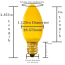 Ceramic Multi-Color Light Bulbs