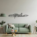 310R Angle Metal Aircraft Wall Art - NCP0304