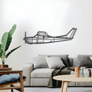 R182 Metal Aircraft Wall Art - NCP0121