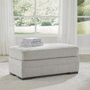 Eastonbridge Upholstered Rectangular Ottoman Light Gray