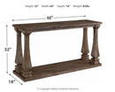 Johnelle - Sofa Table - Gray