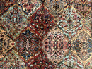 Karastan Rug 5.9 x 9, Multicolor Panel Kirman Rug
