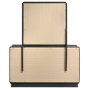 Cavelle 6-drawer Dresser and Mirror Black