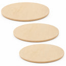 3 Unfinished Wooden Circle Shapes Cutouts DIY Crafts 4 Inches