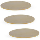 3 Unfinished Wooden Ovals Shapes Cutouts DIY Crafts 4.3 Inches