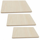 Unfinished Wooden Square Shapes Cutouts DIY Crafts 4 Inches