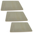 Unfinished Wooden Square Shapes Cutouts DIY Crafts 4 Inches