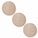 3 Unfinished Wooden Circle Disks Shapes Cutouts DIY Crafts 2 Inches