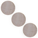 3 Unfinished Wooden Circle Disks Shapes Cutouts DIY Crafts 2 Inches