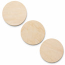 3 Unfinished Wooden Circle Disks Shapes Cutouts DIY Crafts 6 Inches