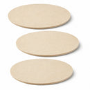 3 Unfinished Wooden Circle Disks Shapes Cutouts DIY Crafts 6 Inches