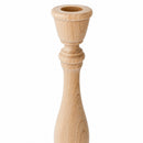 Unfinished Blank Wooden Egg Stand or Candle Holder 9 Inches