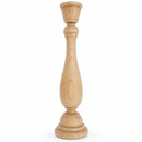 Unfinished Blank Wooden Egg Stand or Candle Holder 9 Inches