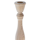 Unfinished Blank Wooden Egg Stand or Candle Holder 9 Inches