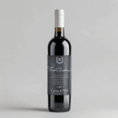 Chalkboard Christmas Milestone Wine Label