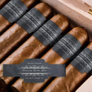 Chalkboard Fancy Script Business Cigar Bands
