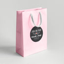 Chalkboard Squiggle Favor Labels
