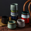 Set of 2 Japanese Kiln Ceramic Mugs | Gradient Aesthetic Drinkware