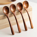 Handcrafted Wooden Spoons Set – Geometric Pattern Eco-Friendly Utensils