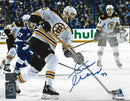Zdeno Chara in Action Boston Bruins Autographed 8" x 10" Hockey Photo