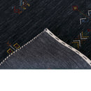 Charcoal Tribal Center Medallion Hand Loomed Wool Area Rug